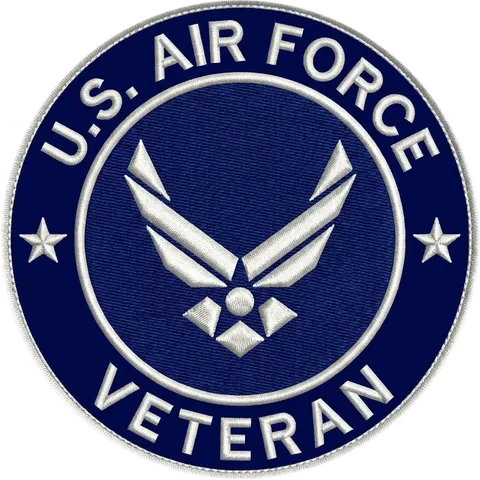 U.S. Air Force veteran emblem